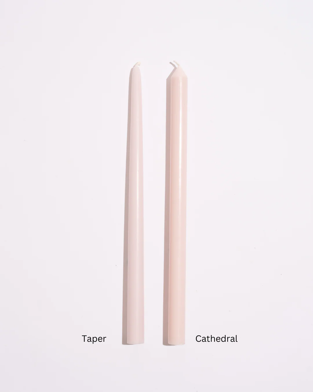 Ballet Pink Taper Candles XXL - Image 3