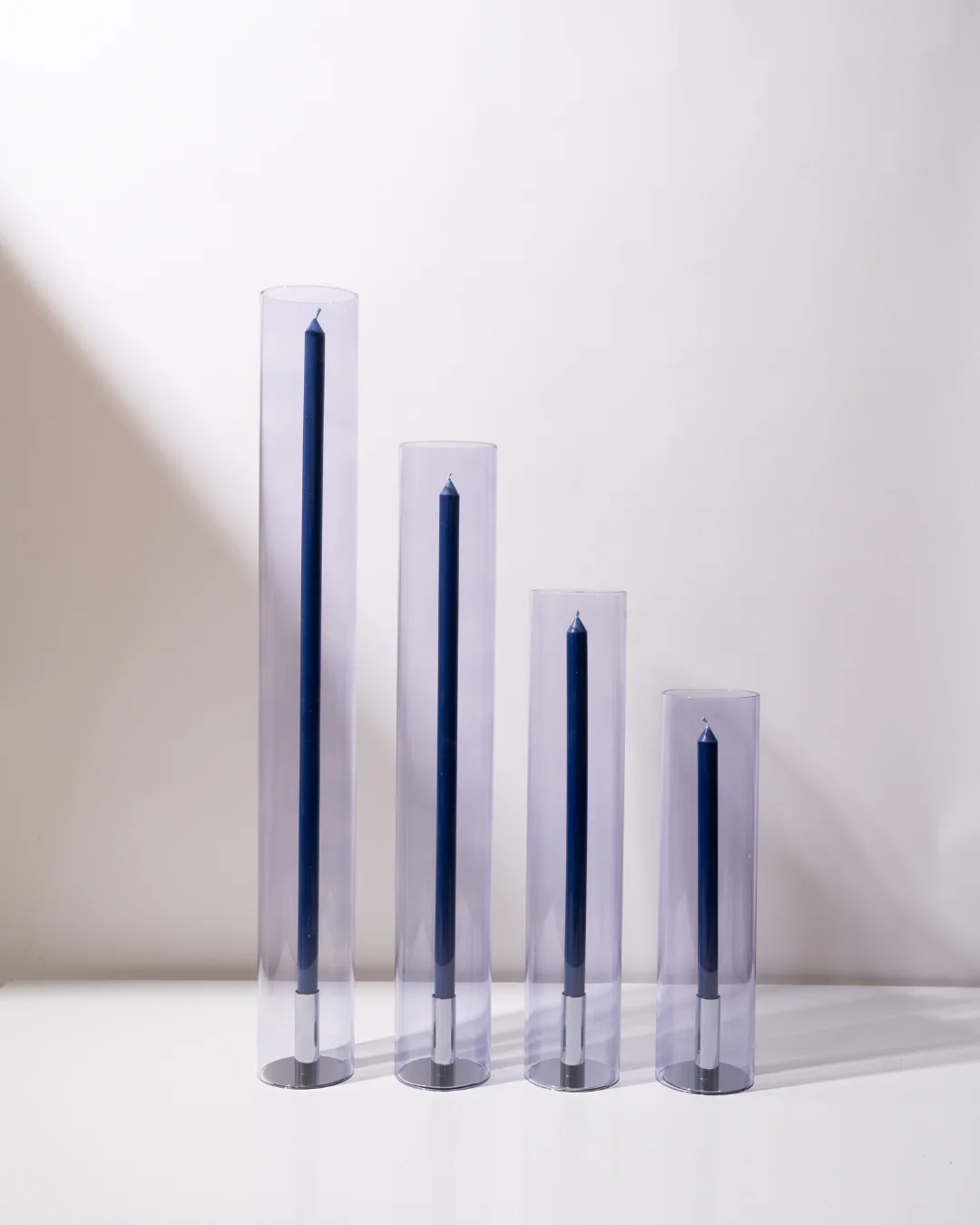 Blue Coloured Glass Sleeves - Image 2