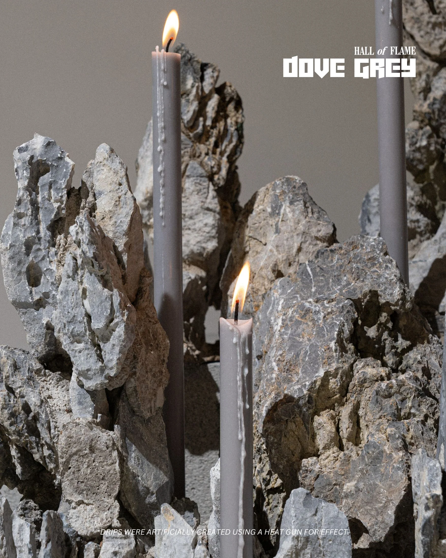 Dove Grey Cathedral Candles XXL - Image 4