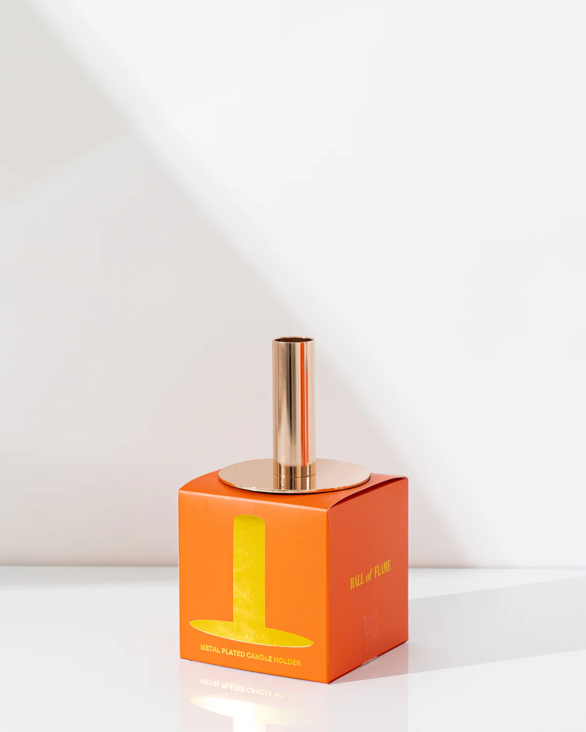 Gold Plated Candle Holder - Image 3