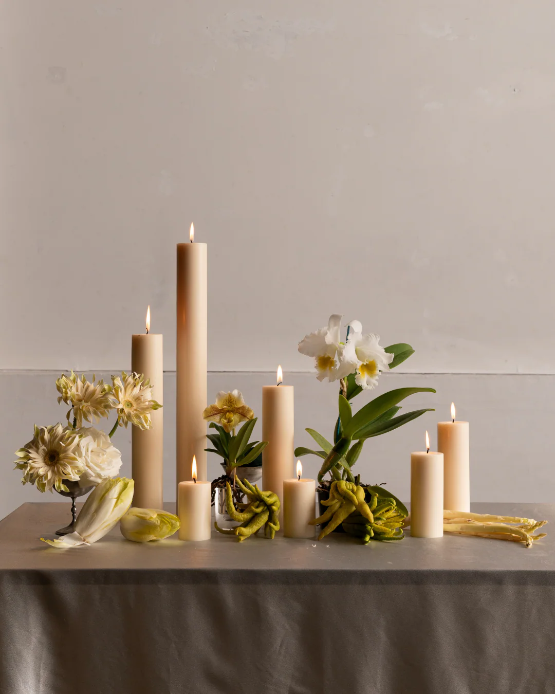 Ivory Pillar Candles XXL - Image 6