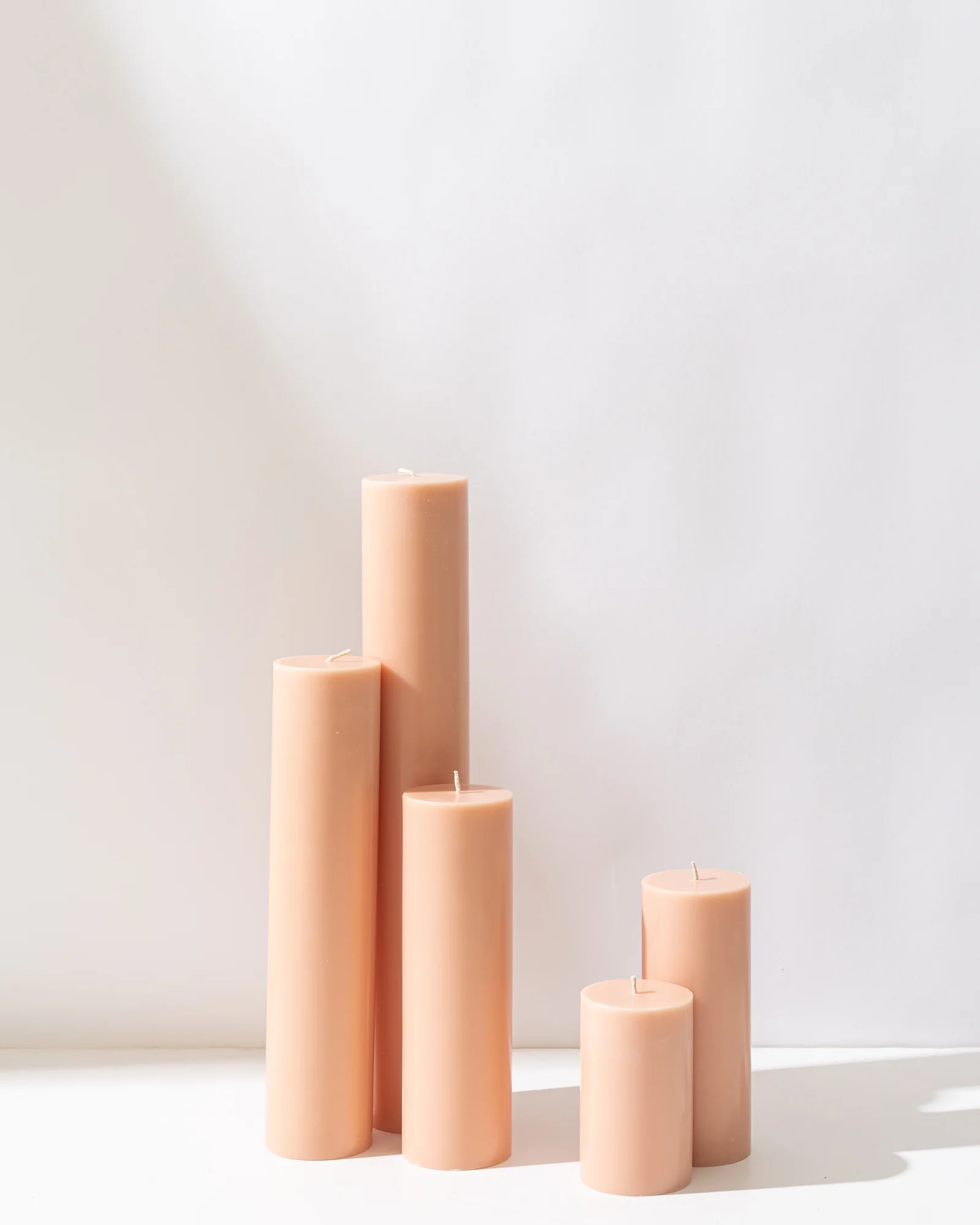 Nectar Peach Pillar Candles XXL - Image 3