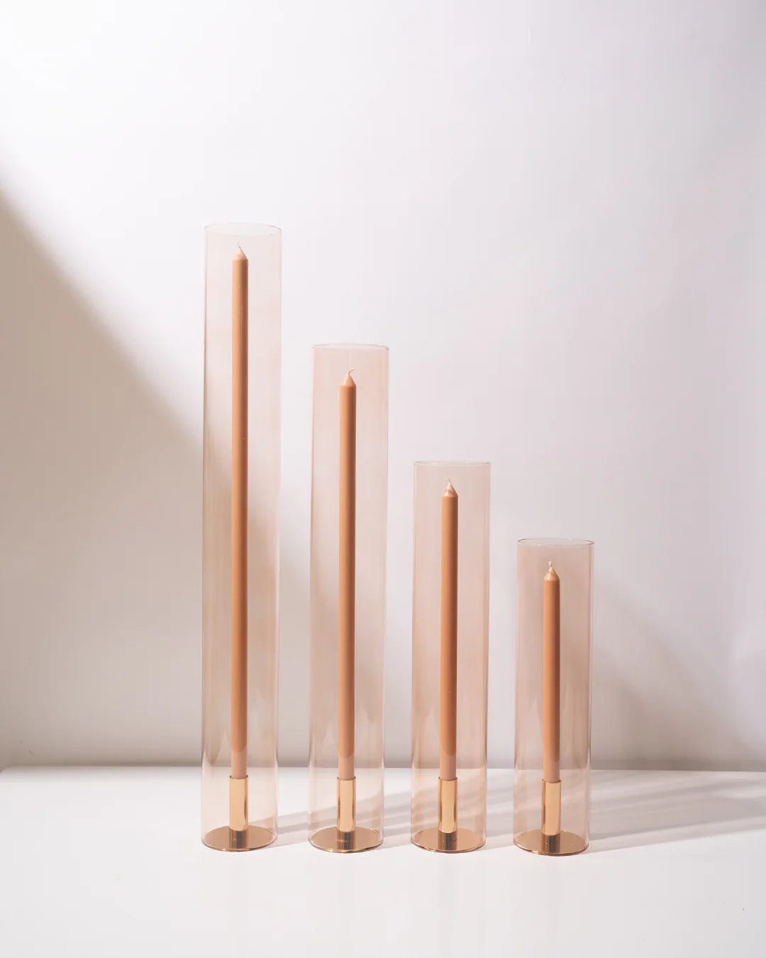 Nude Coloured Glass Sleeves - Image 3
