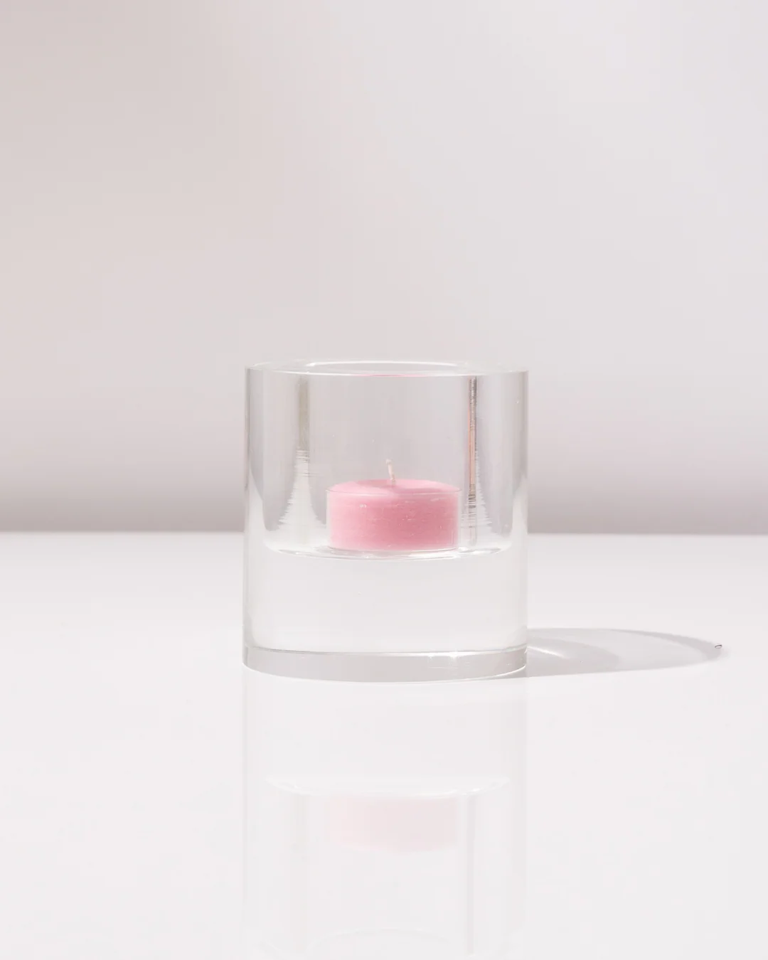 Petal Pink Tea Light Candles - 10 Pack - Image 2