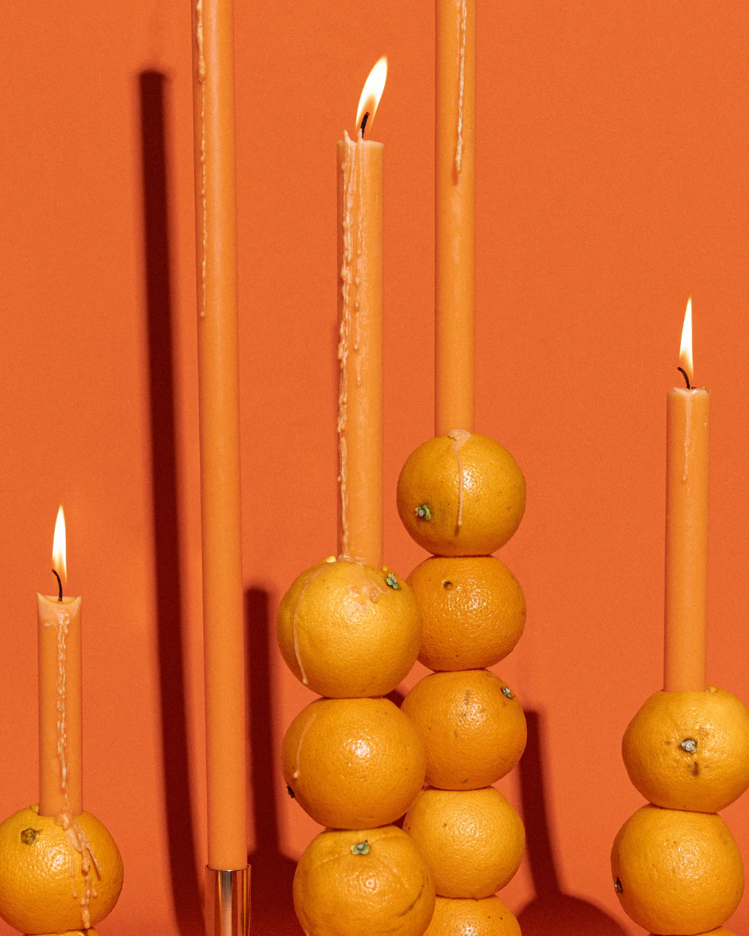Valencia Orange Cathedral Candles XXL - Image 2