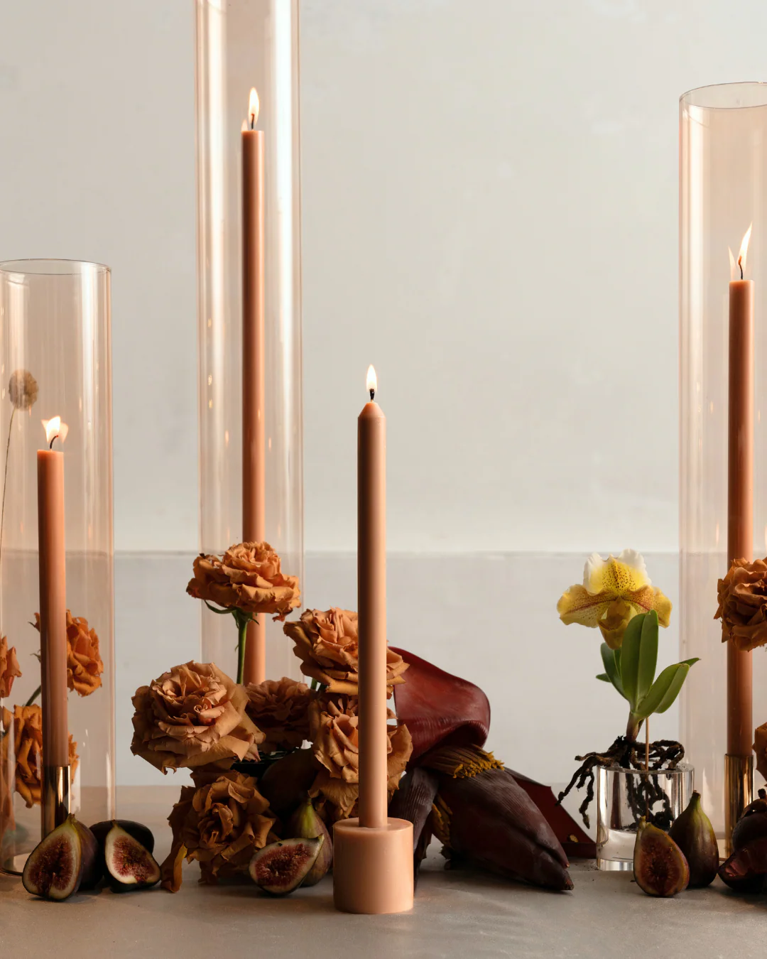 Venti Brown Wax Candle Holder - Image 3