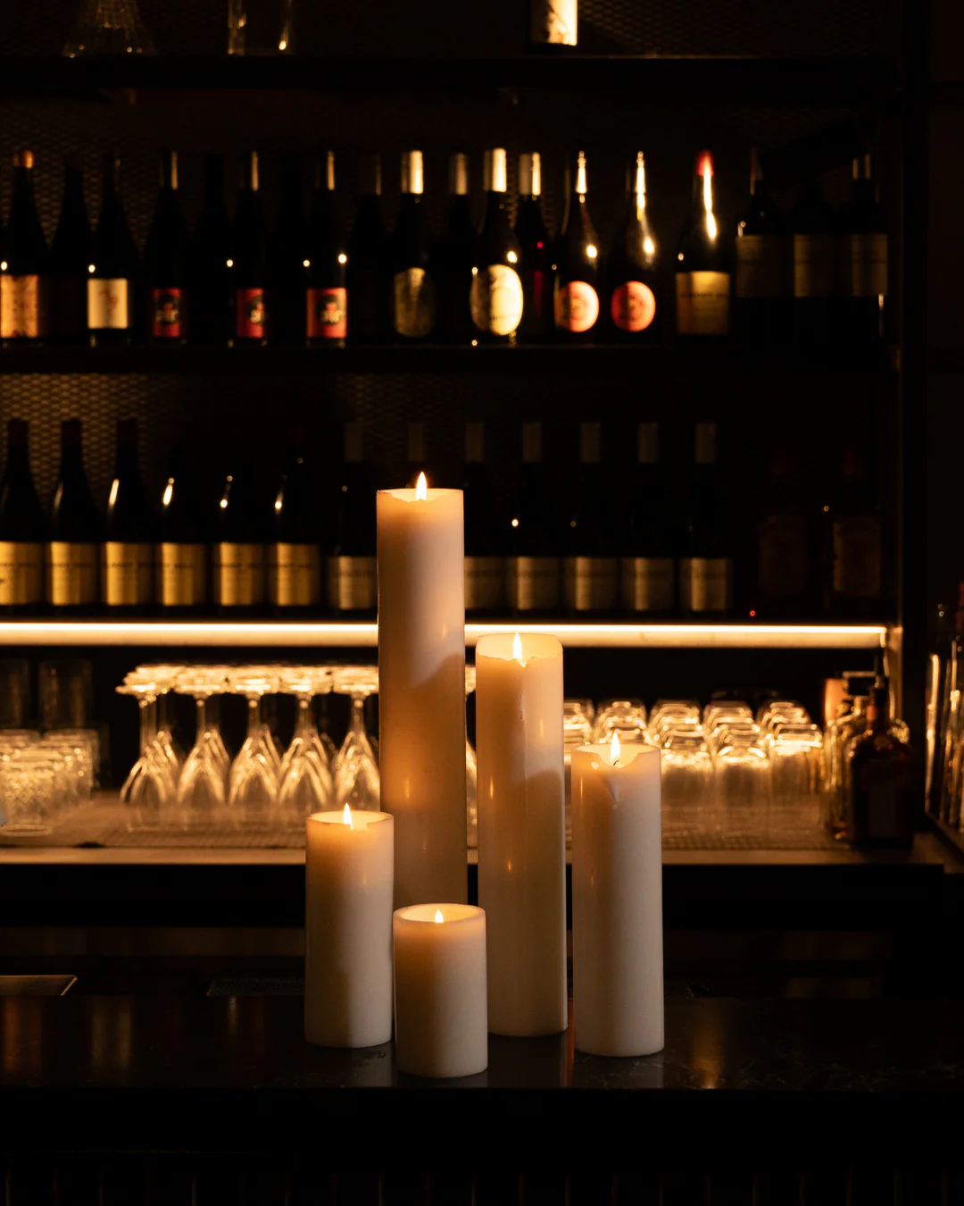 White Pillar Candles XXL - Image 5